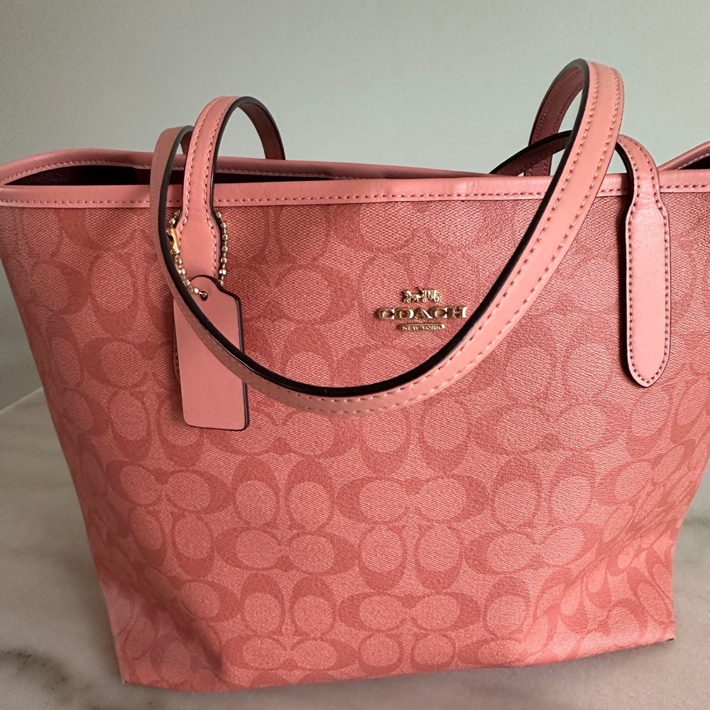 Coach large tote bag